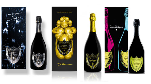 Dom Perignon Limited edition bottles