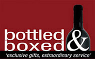 Logo Bottled and boxed