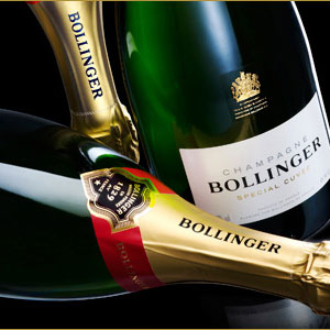 Bollinger bottles