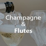 Champagne & Flutes Section