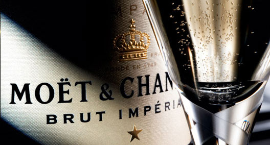 Moet and chandon Label