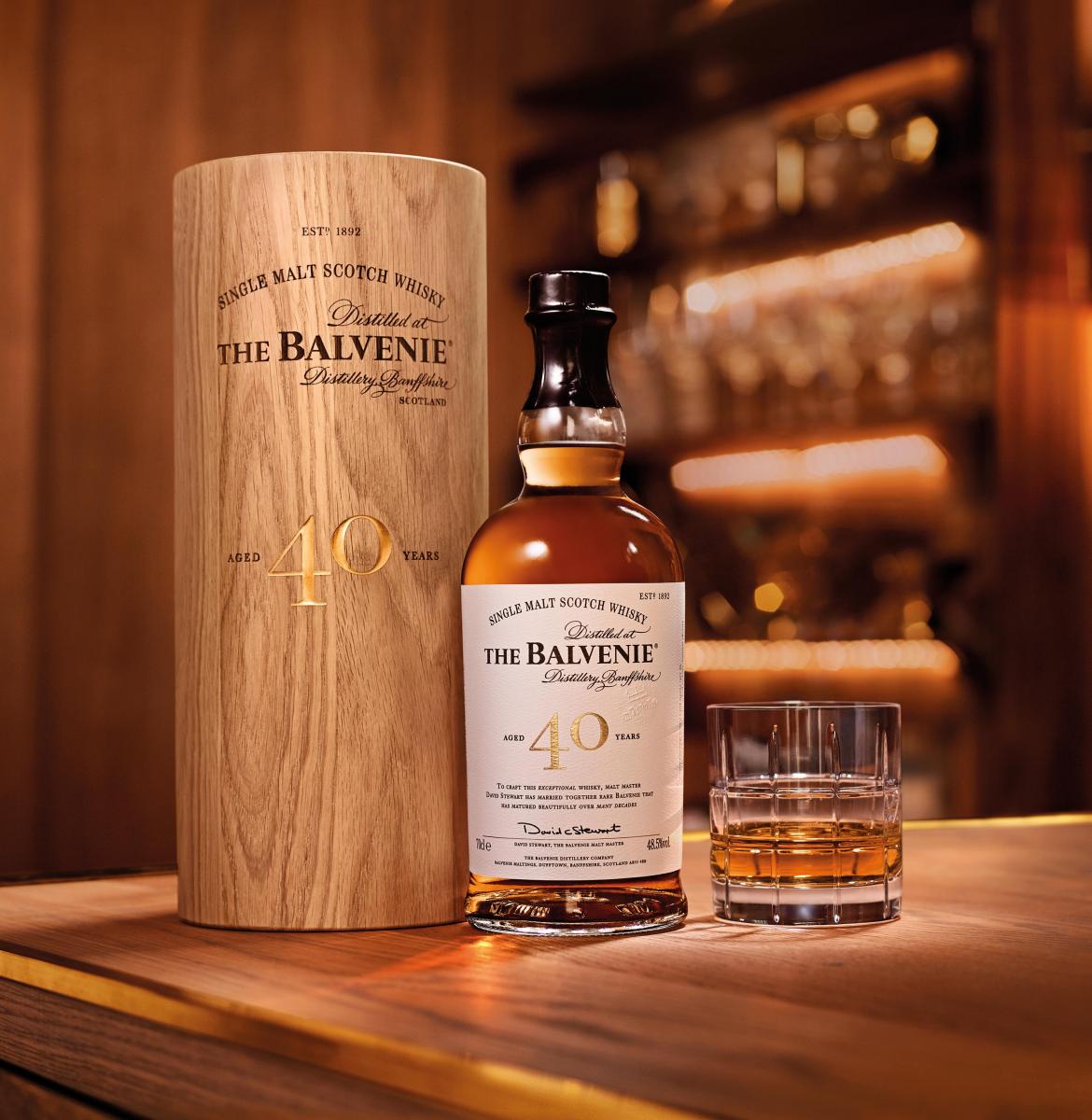 Balvenie single malt scotch