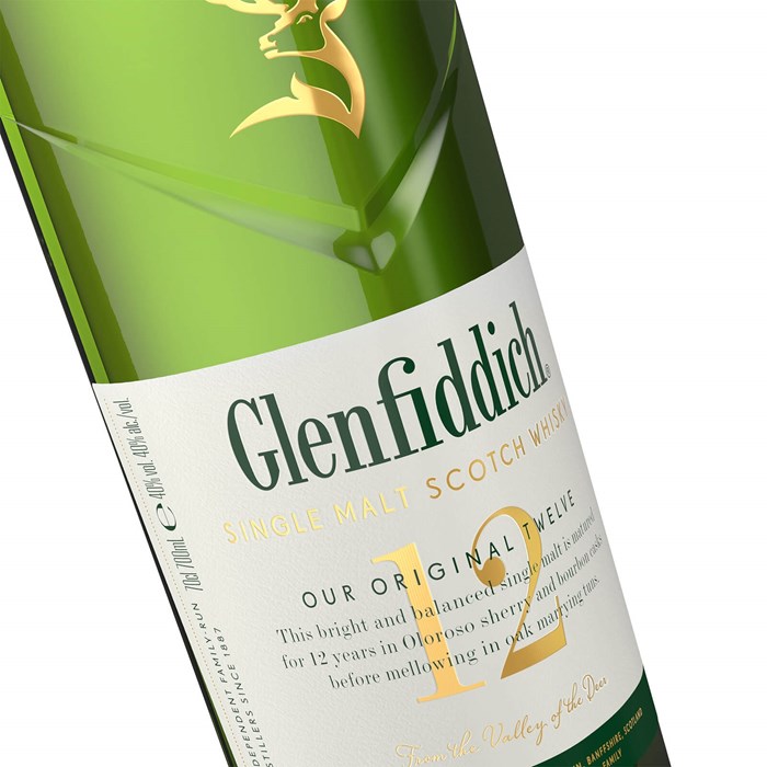 12 Old & Whisky | Malt Scotch Bottled Year Speyside Glenfiddich Online Send Boxed Single