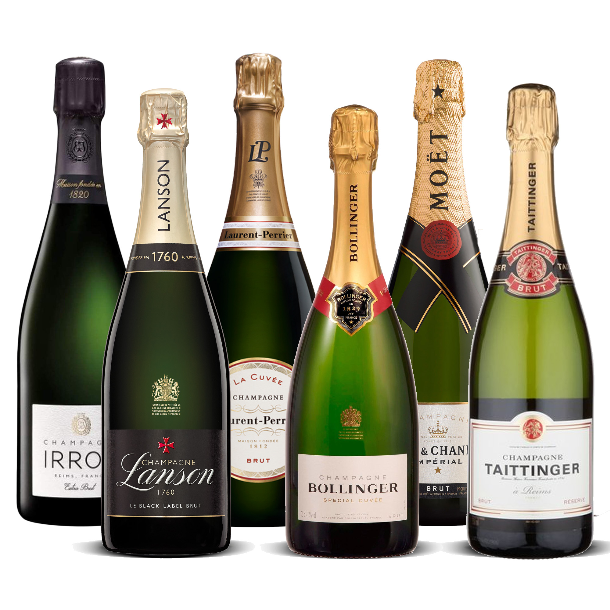 The Champagne Brut Collection 6 x 75cl Bottled Boxed The Champagne Brut Collection 6 x 75cl Bottled Boxed