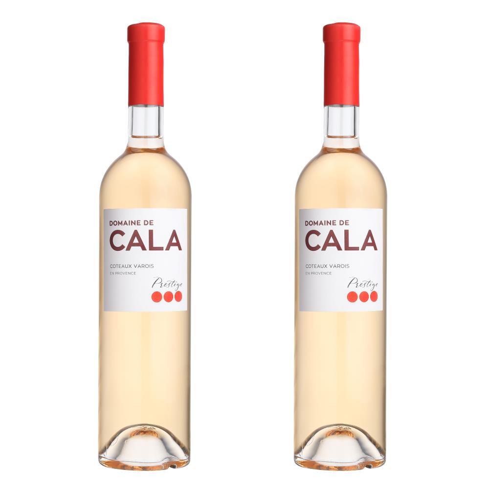 Domaine de Cala Prestige Rose Wine 70cl Twin Set | Bottled & Boxed