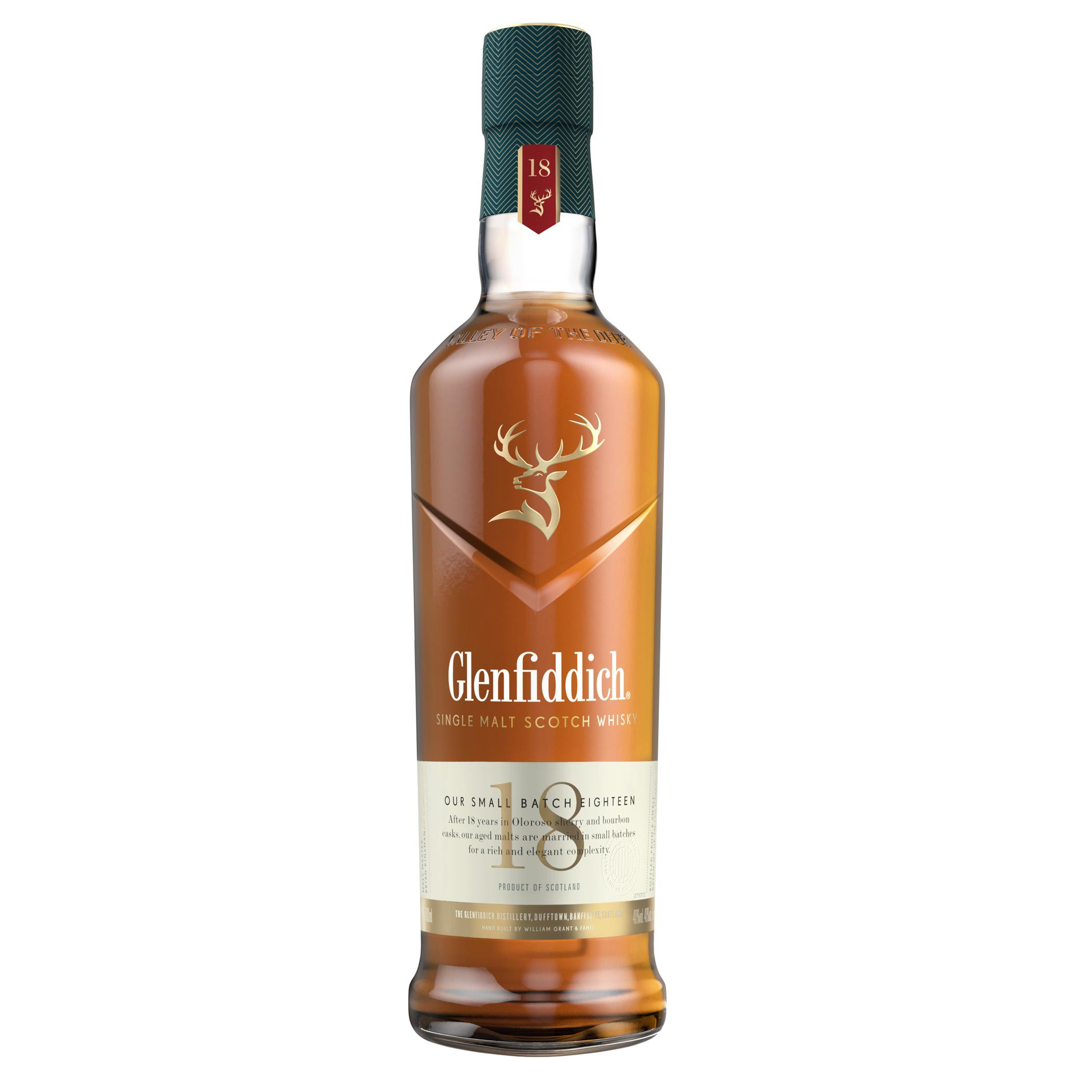 Glenfiddich 18 Year Old Single Malt Whisky