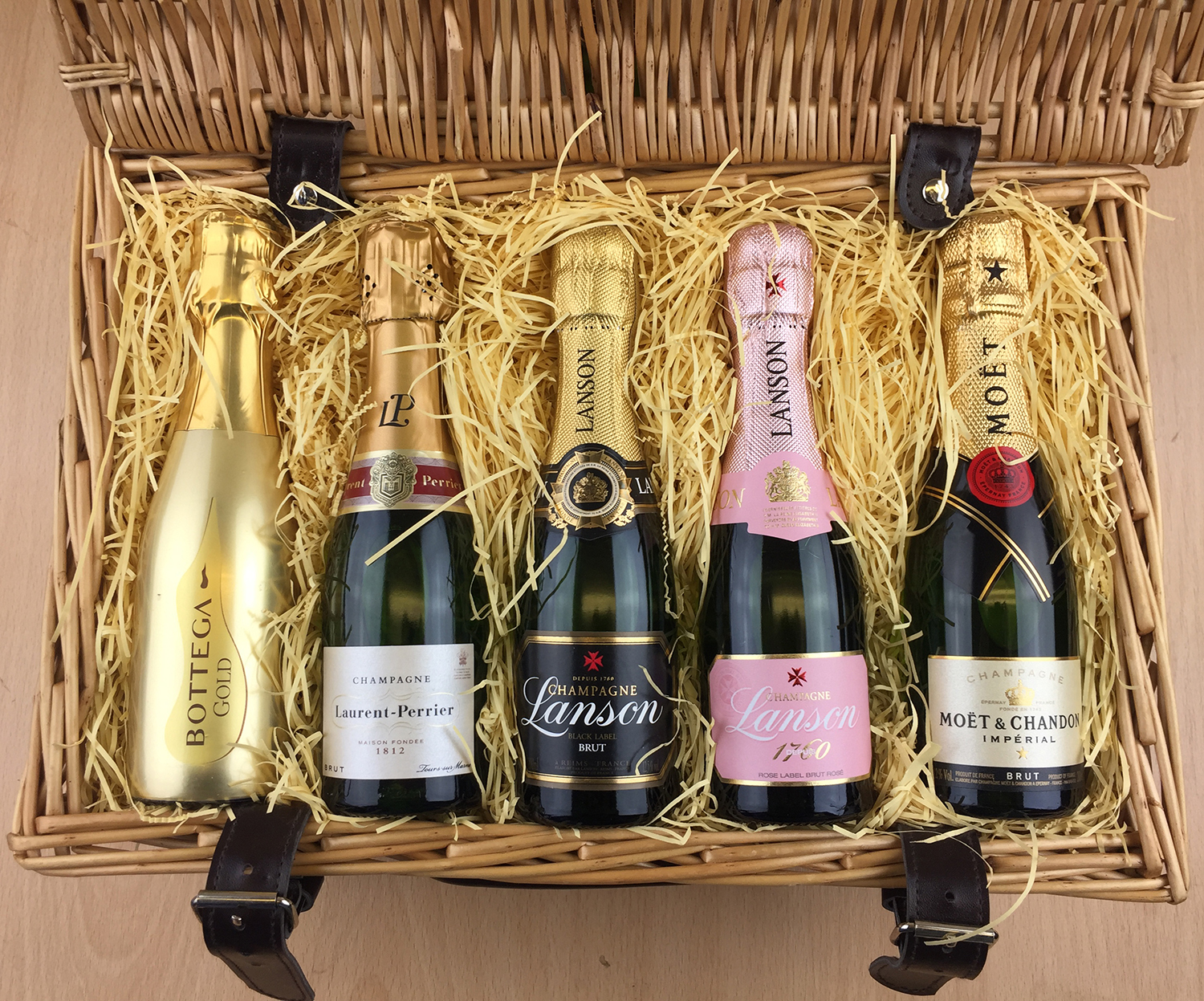 Send Mini Champagne Hamper Gift Set Online | Bottled & Boxed