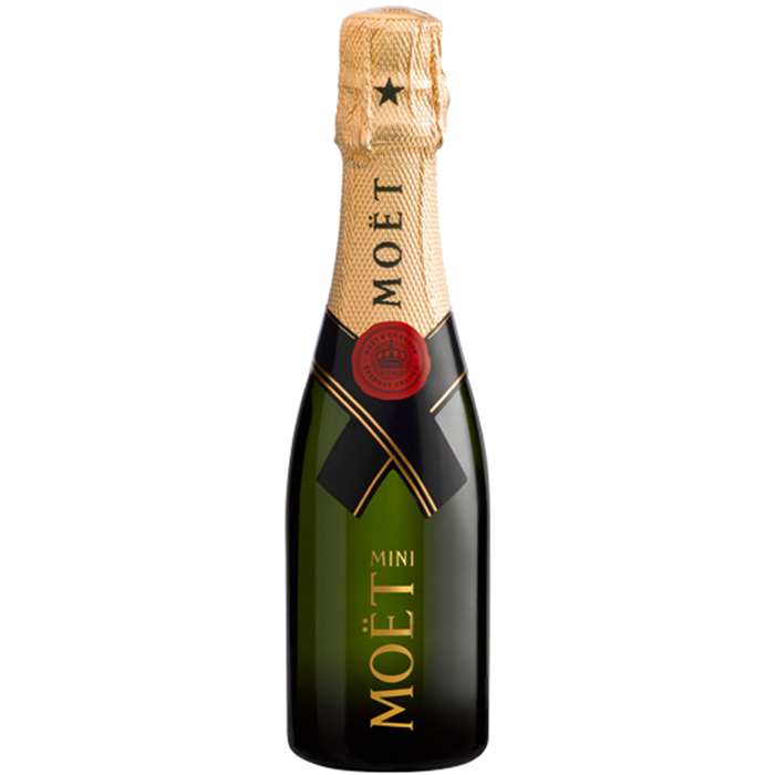 Case of 24 Bottles of Mini Moet And Chandon Brut Champagne