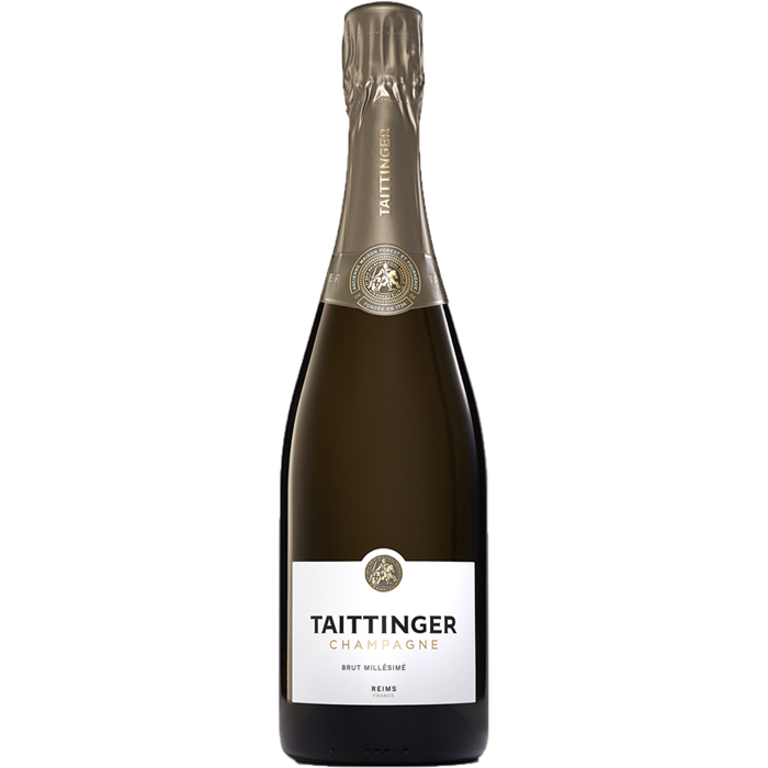 Taittinger Brut Vintage 2016 Champagne 75cl in Elm Wood Gift