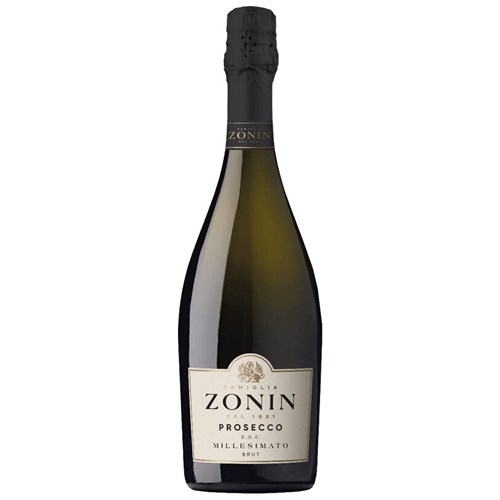 Zonin Prosecco Brut Millesimato DOC 75cl - Customer Favourite | Bottled ...