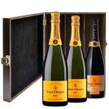 Buy & Send 2 x Veuve Brut And 1 x Veuve Vintage Treble Luxury Gift Boxed Champagne