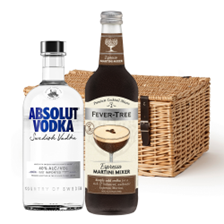 Buy & Send Absolut Blue Vodka 70cl Espresso Martini Cocktail Hamper