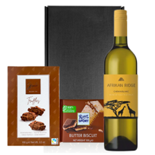 Buy & Send Afrikan Ridge Chenin Blanc 75cl White Wine And Chocolates Gift Box