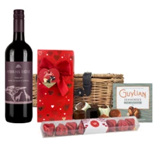 Buy & Send Afrikan Ridge Merlot 75cl Red Wine And Chocolate Love You Hamper