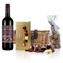 Buy & Send Afrikan Ridge Merlot 75cl Red Wine And Chocolates Hamper