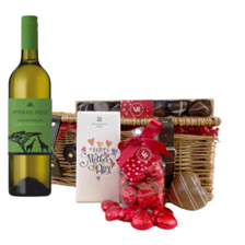 Buy & Send Afrikan Ridge Sauvignon Blanc 75cl White Wine And Chocolate Mothers Day Hamper