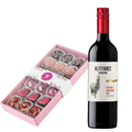 Buy & Send Altitudes Reserva Cabernet Sauvignon 75cl Red Wine and Lindt Lindor Gold Bunny & Milk Chocolate Easter Egg 115G