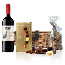 Buy & Send Altitudes Reserva Cabernet Sauvignon 75cl Red Wine And Chocolates Hamper