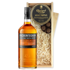 Buy & Send Auchentoshan American Oak Single Malt Whisky 70cl And Whisky Charbonnel Truffles Chocolate Box