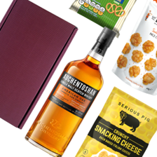Buy & Send Auchentoshan American Oak Single Malt Whisky 70cl Nibbles Hamper