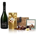 Buy & Send Ayala Brut Majeur Champagne NV 75 cl And Chocolates Hamper