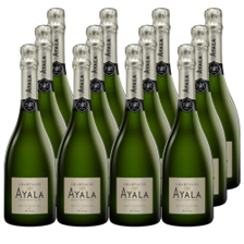 Buy & Send Ayala Brut Nature Champagne 75cl Crate of 12 Champagne