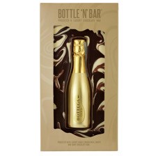 Buy & Send Bottle 'N' Bar Prosecco & Milk, White and Dark Chocolate