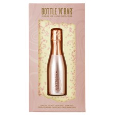Buy & Send Bottle 'N' Bar Sparkling Rose & White Chocolate
