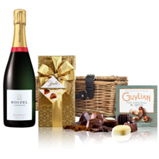 Buy & Send Boizel Brut Reserve NV Champagne 75cl And Chocolates Hamper