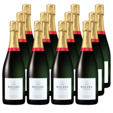 Buy & Send Boizel Brut Reserve NV Champagne 75cl Crate of 12 Champagne