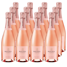 Buy & Send Boizel Rose  NV Champagne 75cl Crate of 12 Champagne