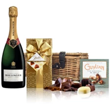 Buy & Send Bollinger Brut Special Cuvee Champagne 75cl And Chocolates Hamper
