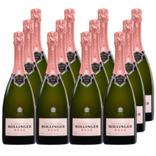 Buy & Send Bollinger Rose Champagne 75cl Crate of 12 Champagne