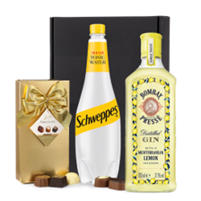 Buy & Send Bombay Citron Presse Lemon Gin 70cl with Tonic Mixer Gift Box