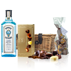 Buy & Send Bombay Sapphire Gin 70cl And Chocolates Hamper