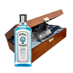 Buy & Send Bombay Sapphire Gin 70cl In Luxury Box With Royal Scot Glass