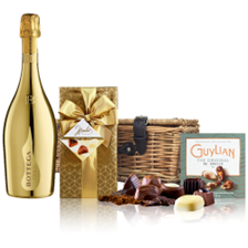 Buy & Send Bottega Gold Prosecco 75cl And Chocolates Hamper