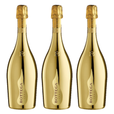 Buy & Send Bottega Gold Prosecco 75cl Treble Bottle Set (3x75cl)