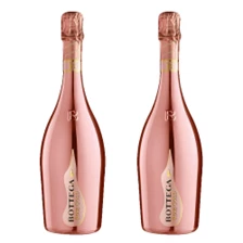 Buy & Send Bottega Gold Rose Sparkling 75cl Duo Set