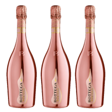 Buy & Send Bottega Gold Rose Sparkling 75cl Treble Bottle Set (3x75cl)