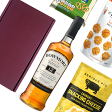 Buy & Send Bowmore 12 Year Old Whisky 70cl Nibbles Hamper