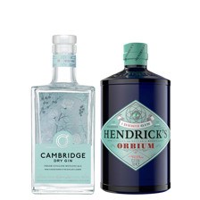 Buy & Send Cambridge Gin & Hendricks Orbium Gin (2x70cl)