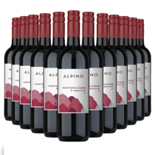 Buy & Send Wine Case of 12 Alpino Montepulciano d'Abruzzo 75cl Red Wine