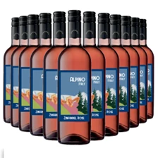 Buy & Send Wine Case of 12 Alpino Pink Zinfandel Rose Wine