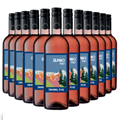 Buy & Send Wine Case of 12 Alpino Pink Zinfandel Rose Wine