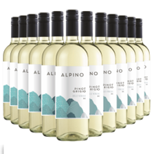 Buy & Send Case of 12 Alpino Pinot Grigio 75cl White Wine