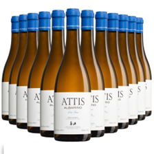 Buy & Send Wine Case of 12 Attis Lias Finas Albarino 75cl White Wine