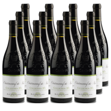 Buy & Send Case of 12 Chateauneuf-du-Pape Collection Bio M.Chapoutier 75cl Red Wine