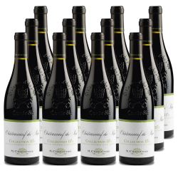 Buy & Send Case of 12 Chateauneuf-du-Pape Collection Bio M.Chapoutier Wine