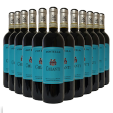 Buy & Send Wine Case of 12 Chianti Fontella DOCG 75cl Red Wine